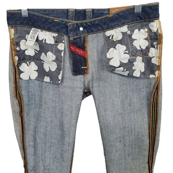 Lucky Brand Womens 6 28 Jeans Lola Bootcut Short Denim Stretch Mid Rise 5 Pocket - Picture 14 of 16